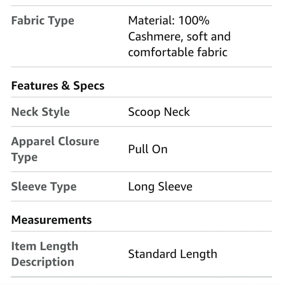 Soft Gray Cashmere Sweater - Picture 3 of 7